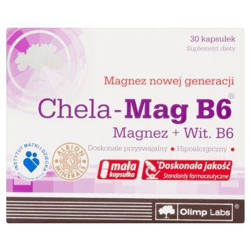 Olimp Chela-Mag B6, kapsułki, 30 szt.