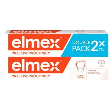 Zestaw Promocyjny Elmex, Przeciw Próchnicy, pasta do zębów, 75 ml x 2 opakowania