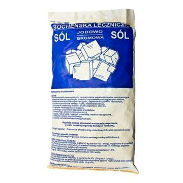 Sól bocheńska, lecznicza, jodowo-bromowa, 1 kg