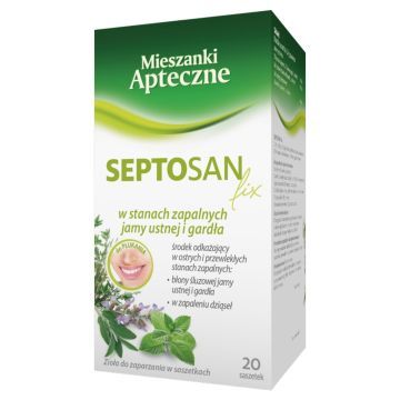 Septosan fix, mieszanka ziołowa, 2 g, 20 szt.
