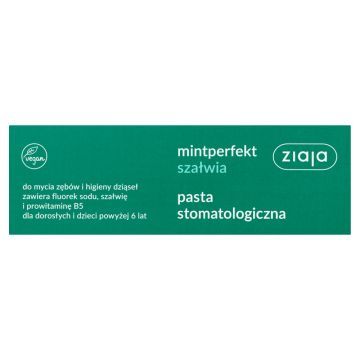 Ziaja MintPerfekt, pasta d/zebow, szalwia z prowit.B5,75 ml