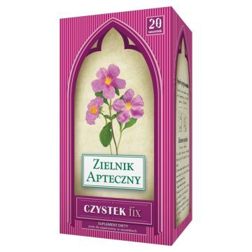 Czystek, zioła do zaparzania, 2 g, 20 saszetek (Herbapol Lublin)