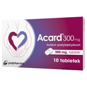Acard, 300 mg, tabletki, 10 szt.