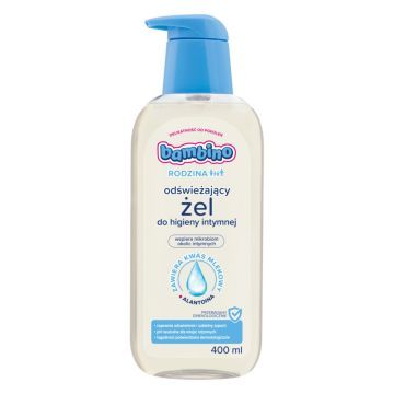 Bambino Rodzina, żel do higieny intymnej, odświeżający, 400 ml