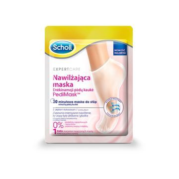 Scholl, maska nawilżająca z olejkiem kokosowym, 1para (skarpetki)