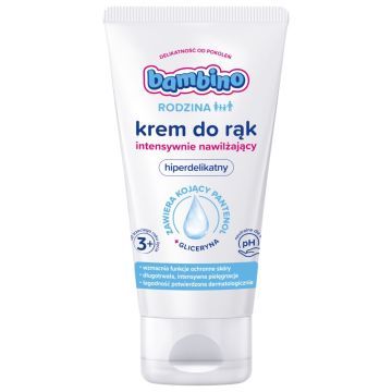 Bambino Rodzina, krem do rąk intensywnie nawilżający, 75 ml