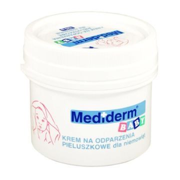 Mediderm Baby, krem na odparzenia pieluszkowe dla niemowląt, 125 g