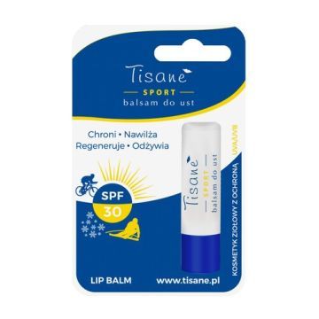 Tisane Sport, balsam do ust, SPF 30, 4,3 g