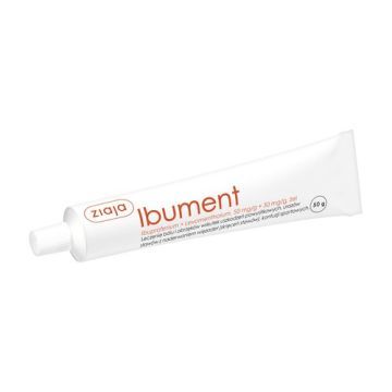 Ibument, (50 mg+30 mg)/g, żel, (Ziaja), 50 g, tuba