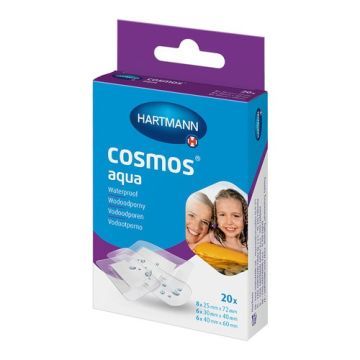 Cosmos Aqua, wodoodporne plastry, 20 szt.