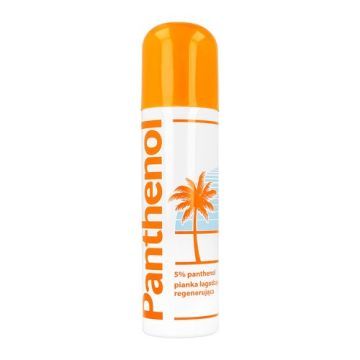 Panthenol 5%, pianka łagodząco-regenerująca, 150 ml