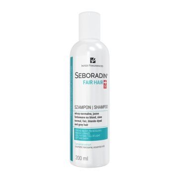 Seboradin Fair Hair, szampon włosy jasne, farbowane na blond, 200 ml