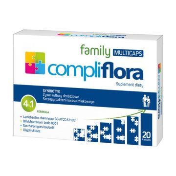 Compliflora Family Multicaps, kapsułki, 20 szt.