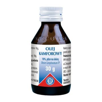 Olej kamforowy (Oleum Camphoratum), płyn, 30 g (Hasco)