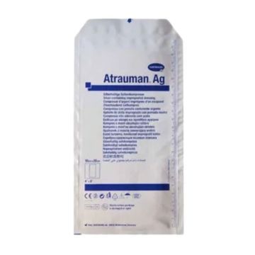 Atrauman Ag, opatrunek z maścią, 10 cm x 20 cm, 1 szt.