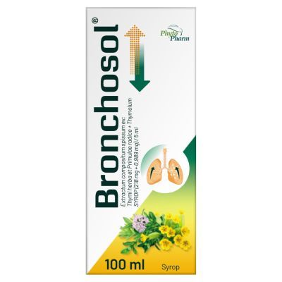 Bronchosol, (218 mg+0,989 mg)/5 ml, syrop, 100 ml main product photo