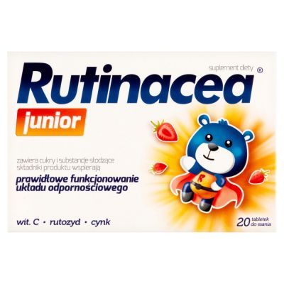 Rutinacea Junior, tabletki do ssania, 20 szt. main product photo