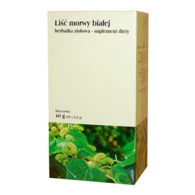 Liść morwy białej, herbatka ziołowa w saszetkach, 2g, 20 szt. (Flos) main product photo