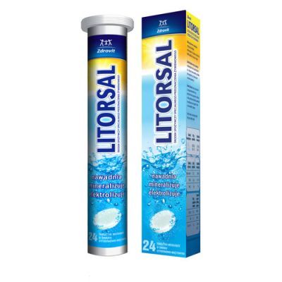 Zdrovit Litorsal, tabletki musujące, 24 szt. main product photo