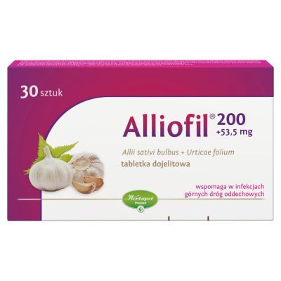 Alliofil, tabletki dojelitowe, 30 szt. main product photo