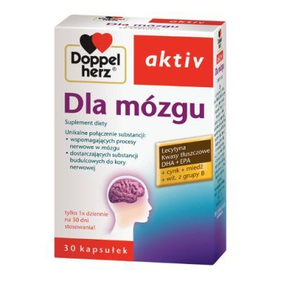 Doppelherz aktiv Dla mózgu, kapsułki, 30 szt. main product photo