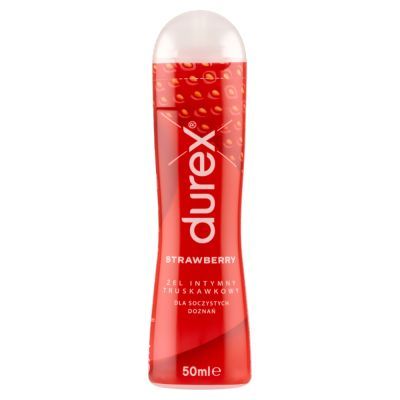 Durex Strawberry, żel intymny, 50 ml main product photo