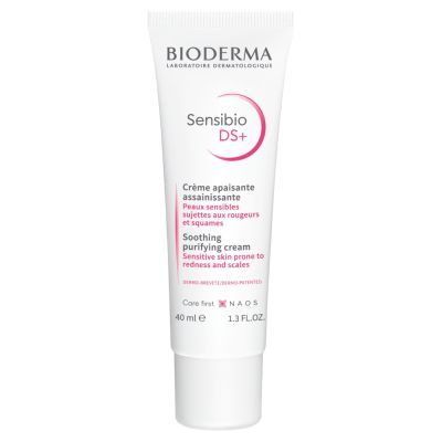 Bioderma Sensibio DS+ Creme, krem przeciw podrażnieniom, zmiękczający i wygładzający naskórek, 40 ml main product photo