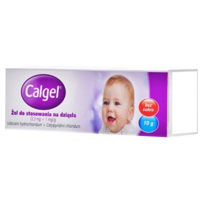 Calgel, żel do stosowania na dziąsła, 10 g (tuba) main product photo