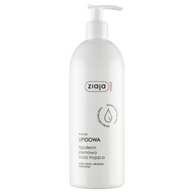 Ziaja Med Kuracja Lipidowa Fizjoderm, kremowa baza myjąca, skóra bardzo wrażliwa, alergiczna, 400 ml main product photo