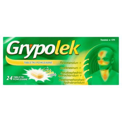 Grypolek, tabletki powlekane, 24 szt. main product photo