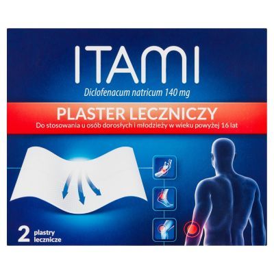 Itami, 140 mg, plastry lecznicze, 2 szt. main product photo