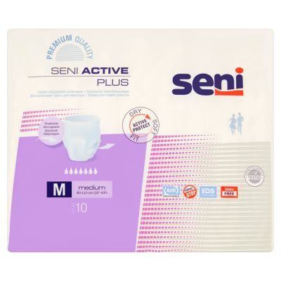 Seni Active Plus, majtki chłonne, rozmiar M, 10 szt. main product photo