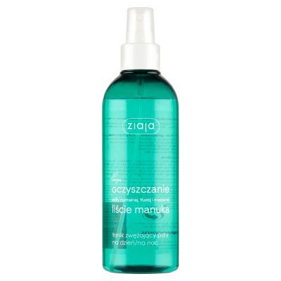Ziaja Liście Manuka-Oczyszczanie, tonik zwężający pory na dzień/na noc, 200 ml main product photo