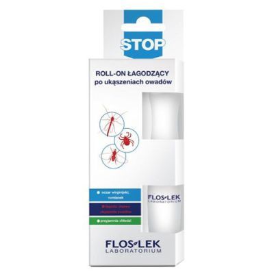 Flos-Lek Laboratorium Stop, roll-on łagodzący po ukąszeniach owadów, 15 ml main product photo