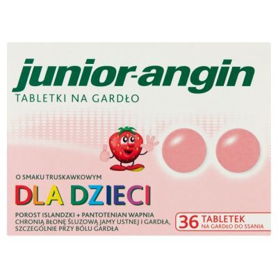 Junior angin, tabletki na gardło, 36 szt. main product photo