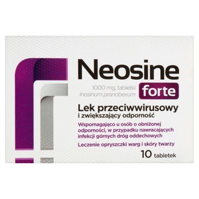 Neosine forte, 1000 mg, tabletki, 10 szt. main product photo