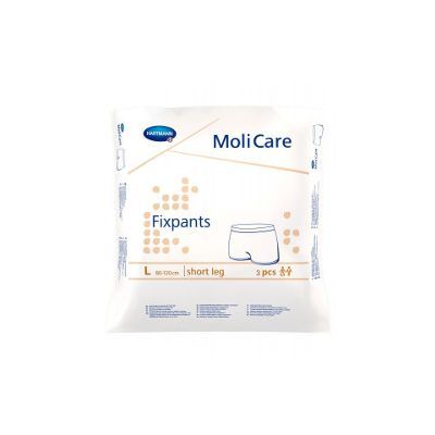 Molicare Fixpants, elastyczne majtki z siatki z krótką nogawką, rozmiar L, 3 szt. main product photo