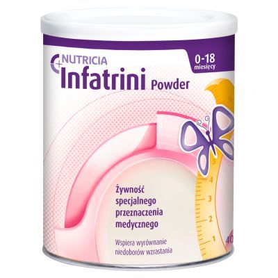 Infatrini Powder, preparat odżywczy dla niemowląt, proszek, 400 g main product photo