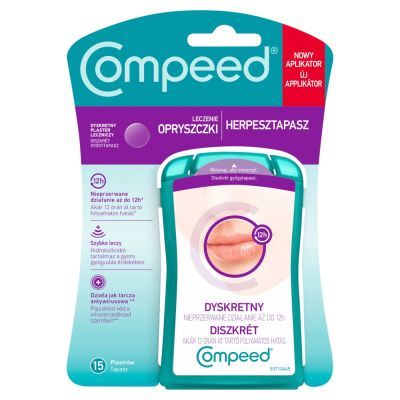 Compeed dyskretny plaster na opryszczkę, 15 szt. main product photo