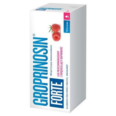 Groprinosin Forte, 500 mg/5 ml, syrop, 150 ml main product photo