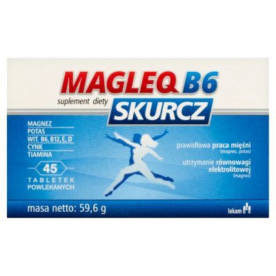 Magleq B6 Skurcz, tabletki powlekane, 45 szt. main product photo