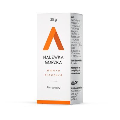 Nalewka Gorzka, krople, 35 g (Amara) main product photo