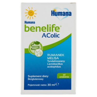 Humana benelife AColic, płyn, 30 ml main product photo