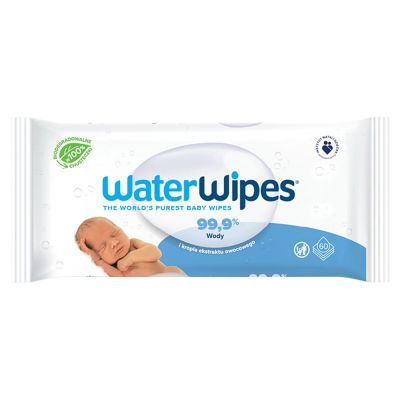 WaterWipes™ BIO chusteczki nawilżane dla noworodków i niemowląt 60 sztuk main product photo