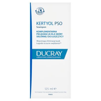 Ducray Kertyol PSO, szampon dla skóry skłonnej do łuszczycy, 125 ml main product photo
