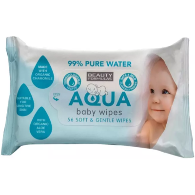 Beauty Form.,chust.,dla dzieci, Aqua 99%, 56szt main product photo