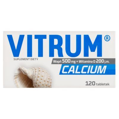 Vitrum Calcium, tabl.,120 szt main product photo