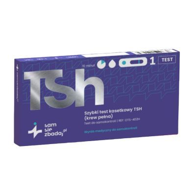 Samsiezbadaj, TSH, szybki test kasetkowy z krwi, 1 szt. main product photo