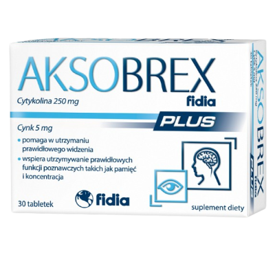 Aksobrex Plus, tabletki, 30 szt. main product photo