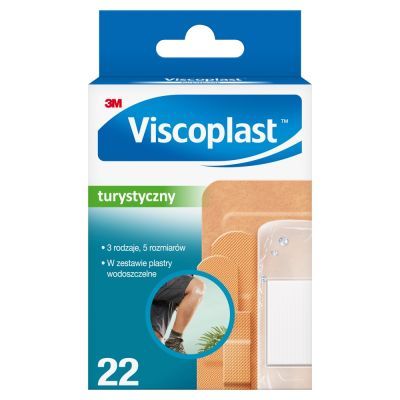 Viscoplast, Zestaw Turystyczny, plastry z opatrunkiem, 22 szt. main product photo